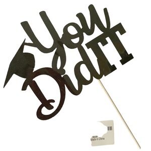 You did it cake pick